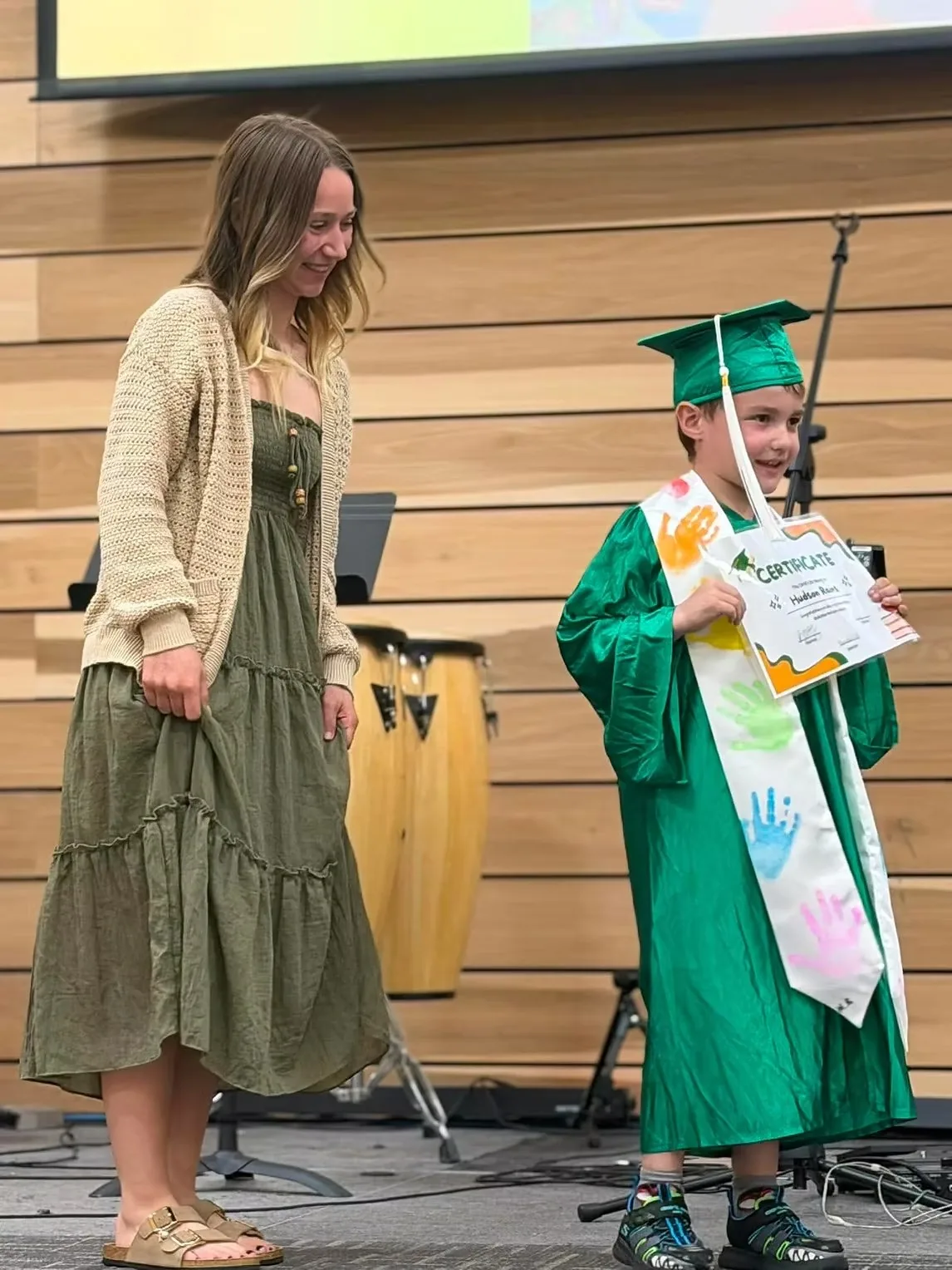 Pre-K graduation ceremony